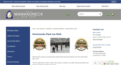 Desktop Screenshot of hommocksparkicerink.org